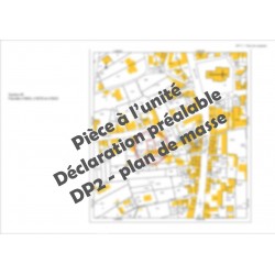 DP2 - Plan de masse - déclaration préalable