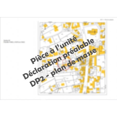 DP2 - Plan de masse - déclaration préalable