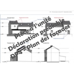 DP4 - Plan des façades - déclaration préalable