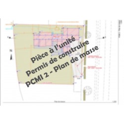PCMI 2 plan de masse - permis de construire