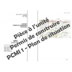PCMI 1 Plan  de situation - Permis de construire