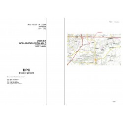 pièces déclaration préalable DP1 exemple