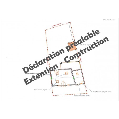Déclaration préalable extension construction